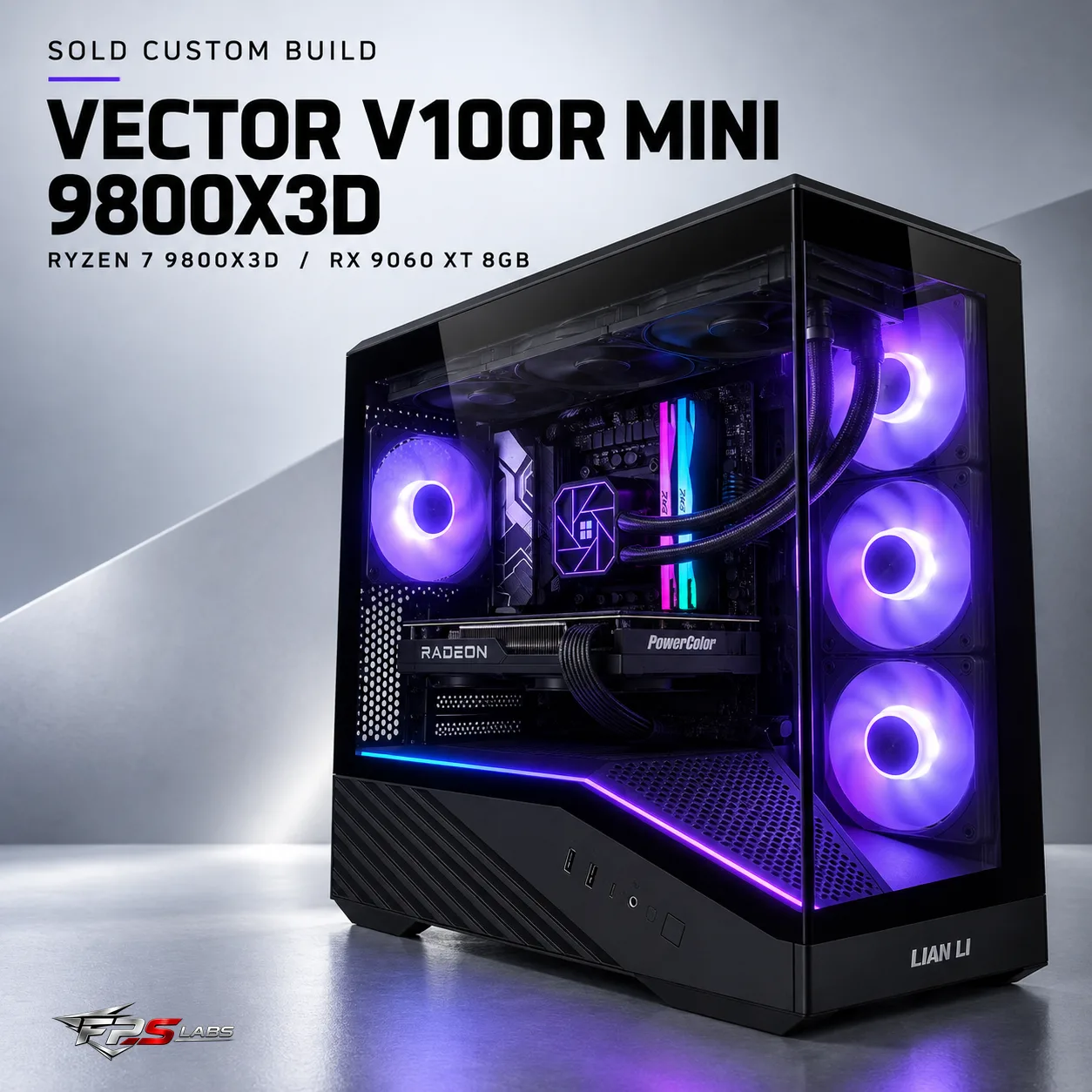 Lian Li V100R Mini 9800X3D