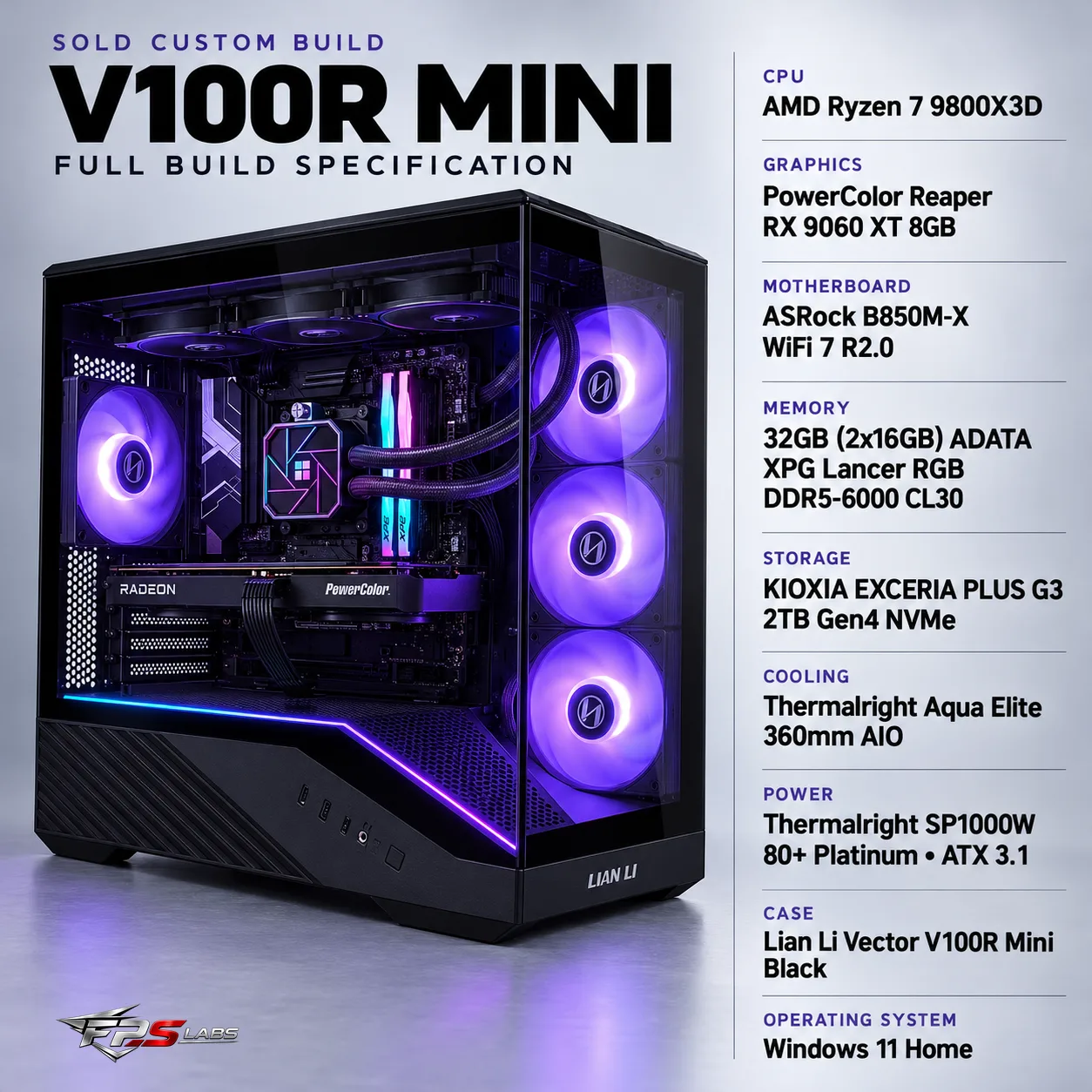 Lian Li V100R Mini 9800X3D, photo 5