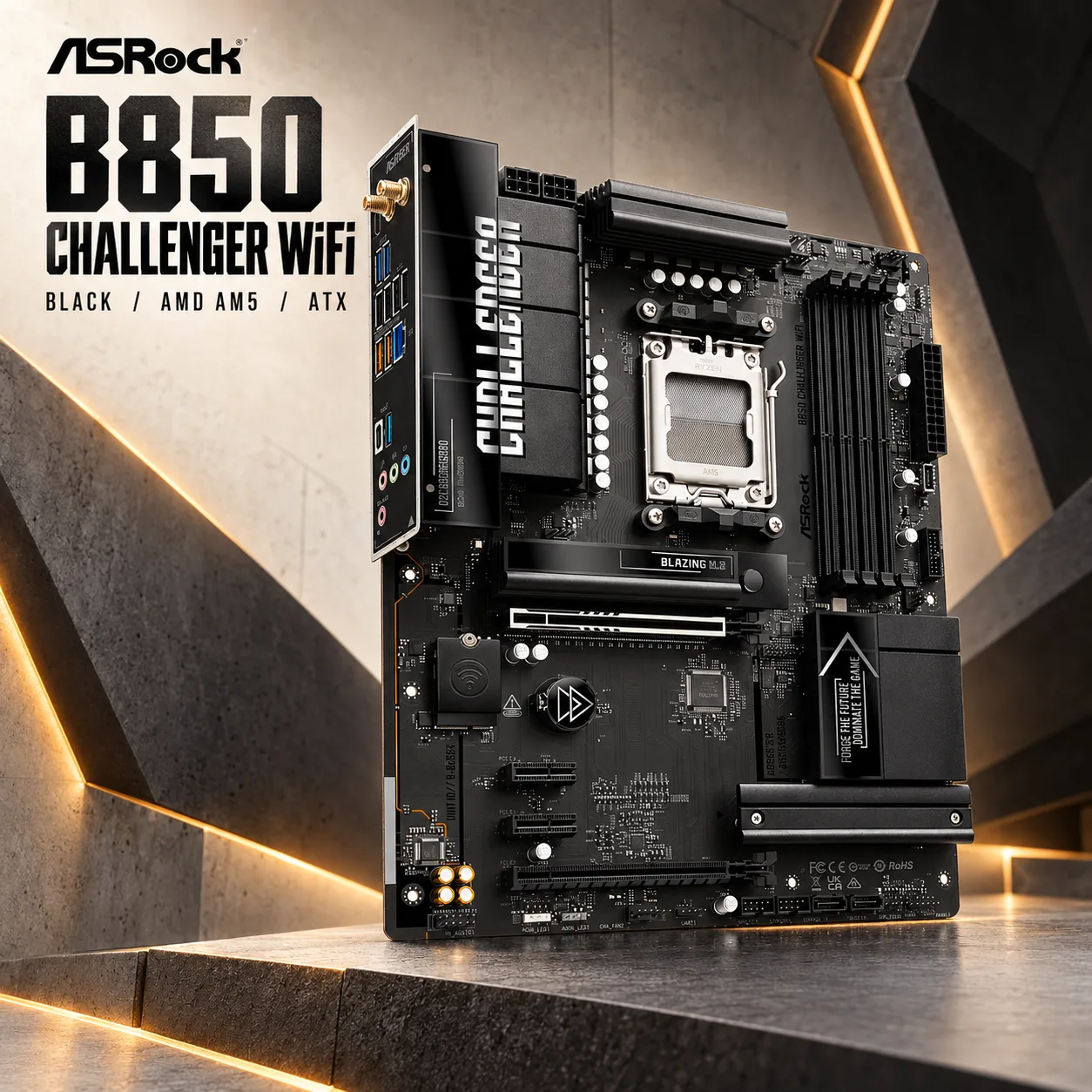 ASRock B850 Challenger WiFi (Black)