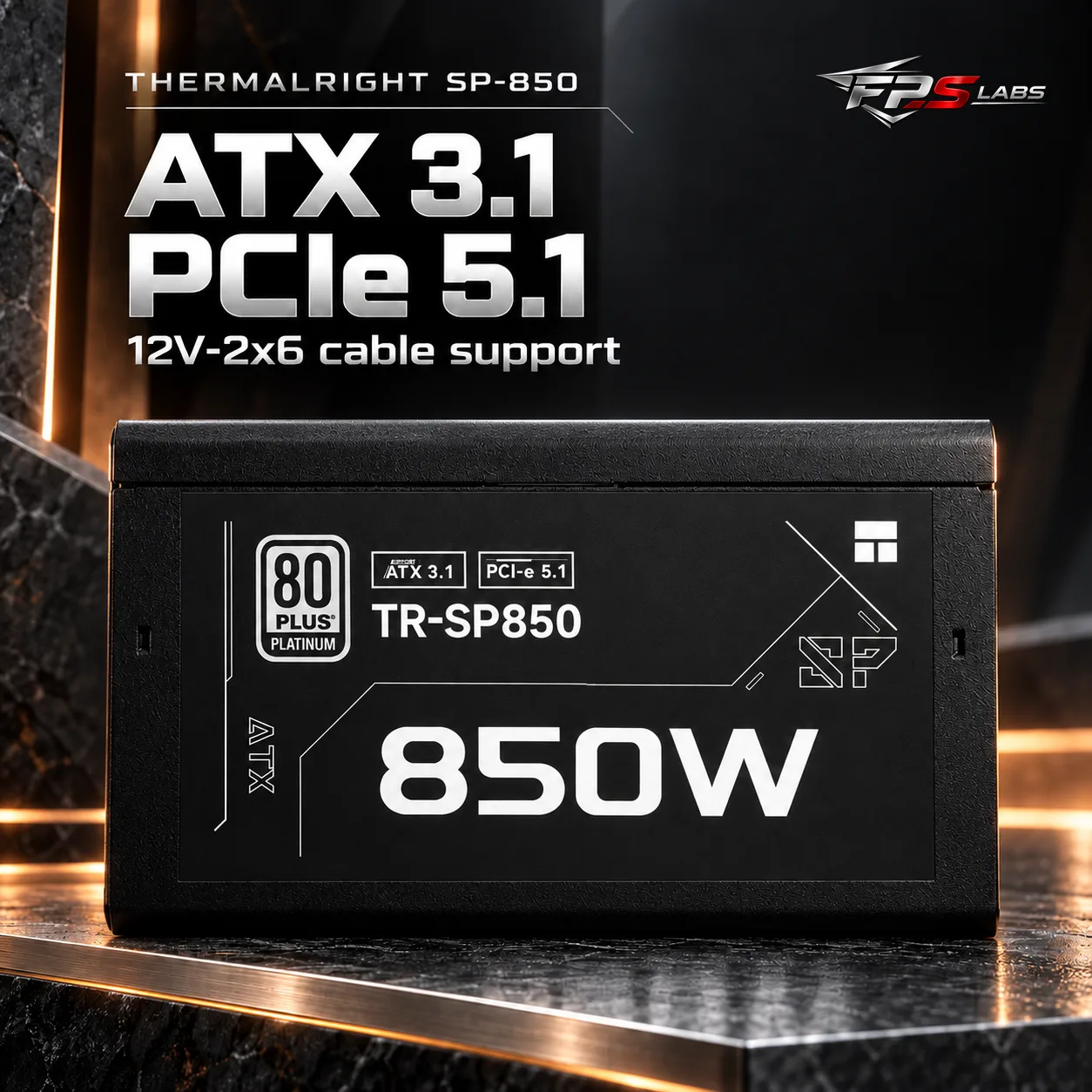 Thermalright SP 850W 80+ Platinum (Black), photo 4