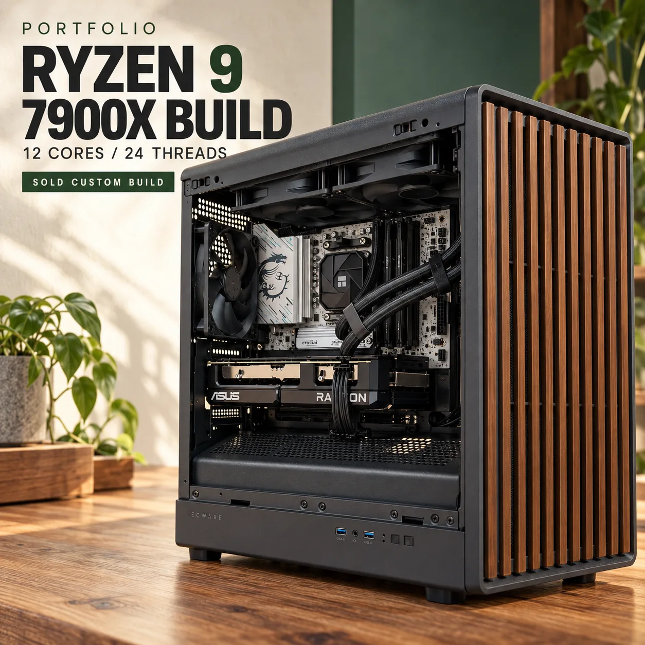 Ryzen 9 7900X Build