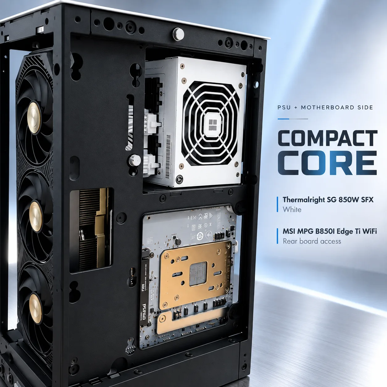 9800X3D RTX 5070 Ti SFF Build, photo 6
