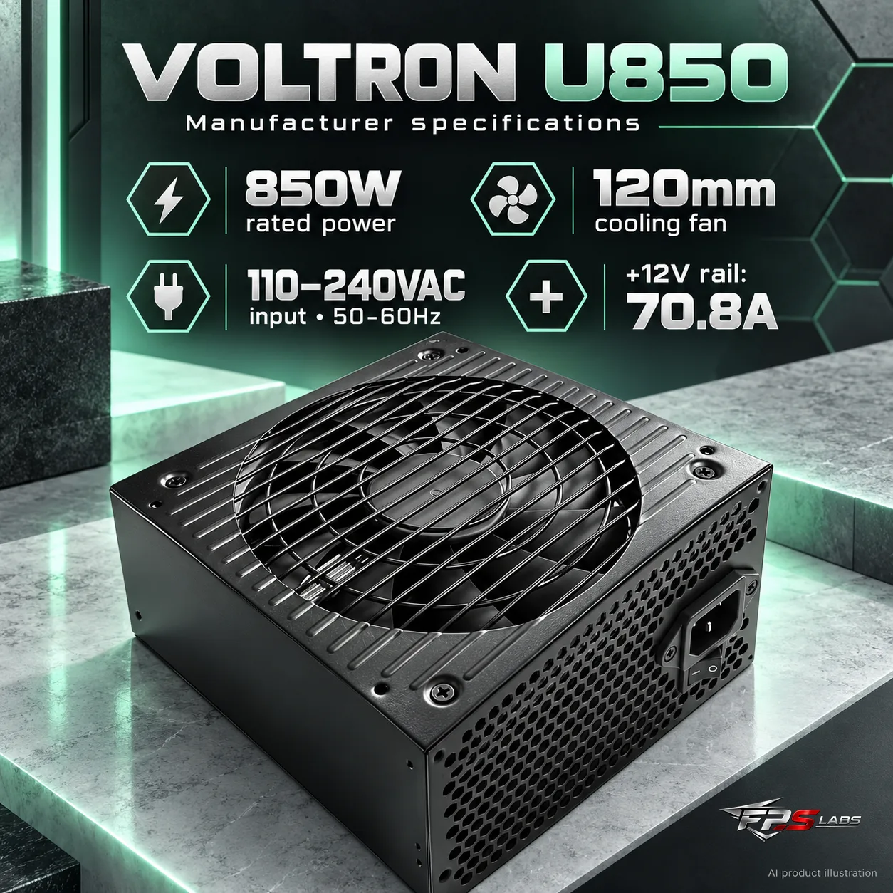 Armaggeddon Voltron U850 850W, photo 4