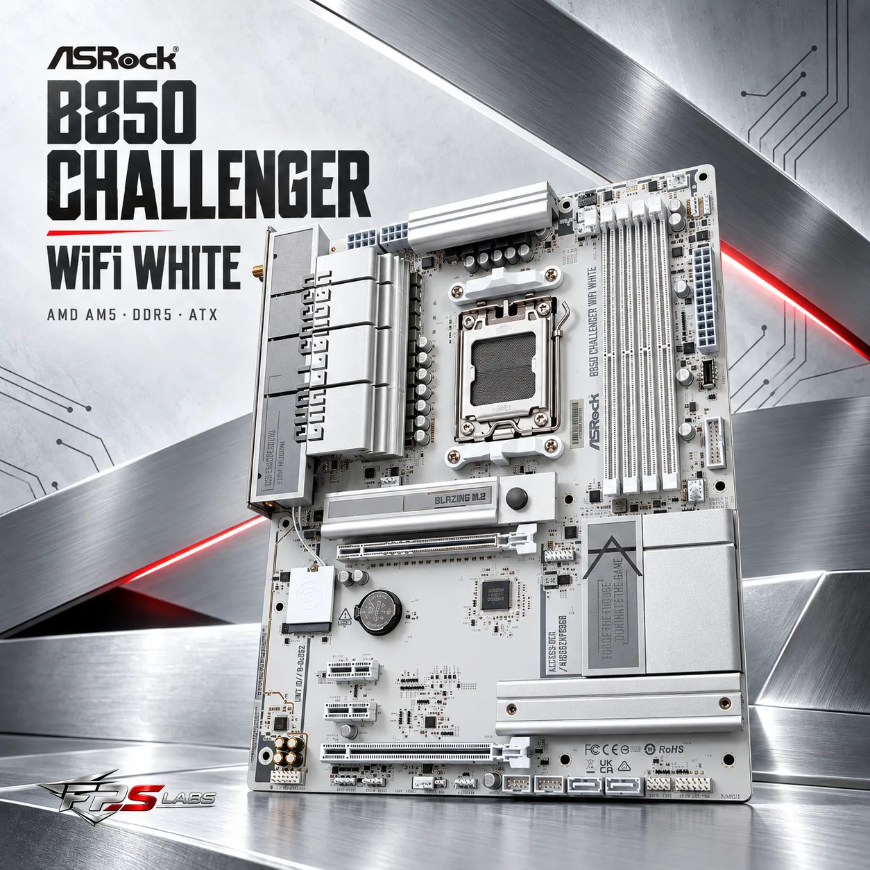 ASRock B850 Challenger WiFi (White)