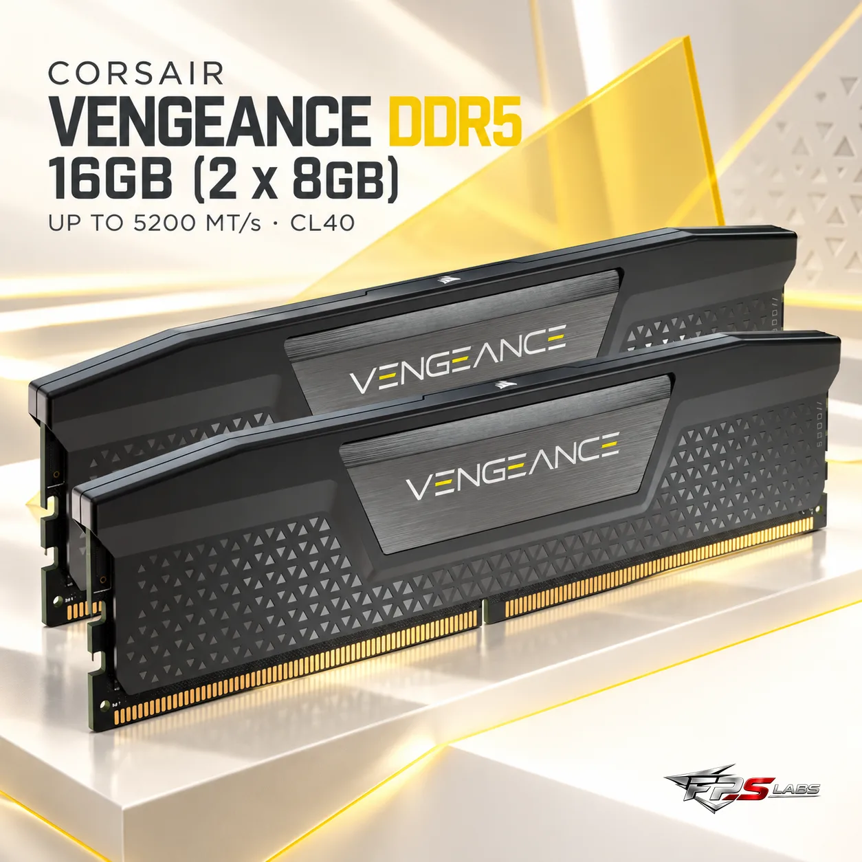 Corsair Vengeance 16GB (2x 8GB) DDR5 5200MHz CL40