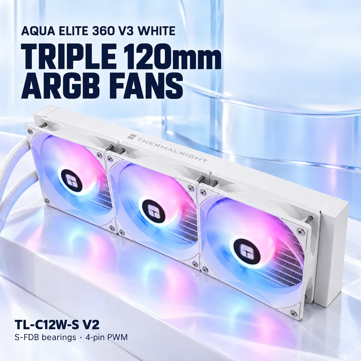 Thermalright Aqua Elite 360 V3 AIO (White), photo 2