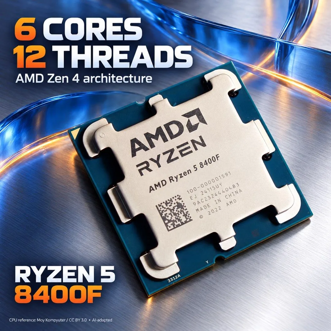 AMD Ryzen 5 8400F, photo 2