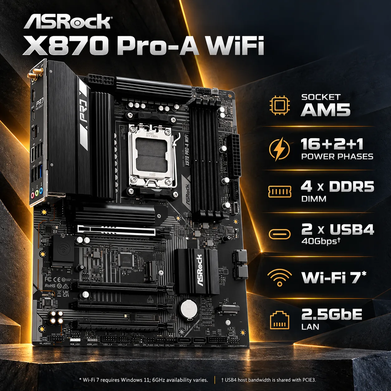 ASRock X870 Pro-A WiFi, photo 5
