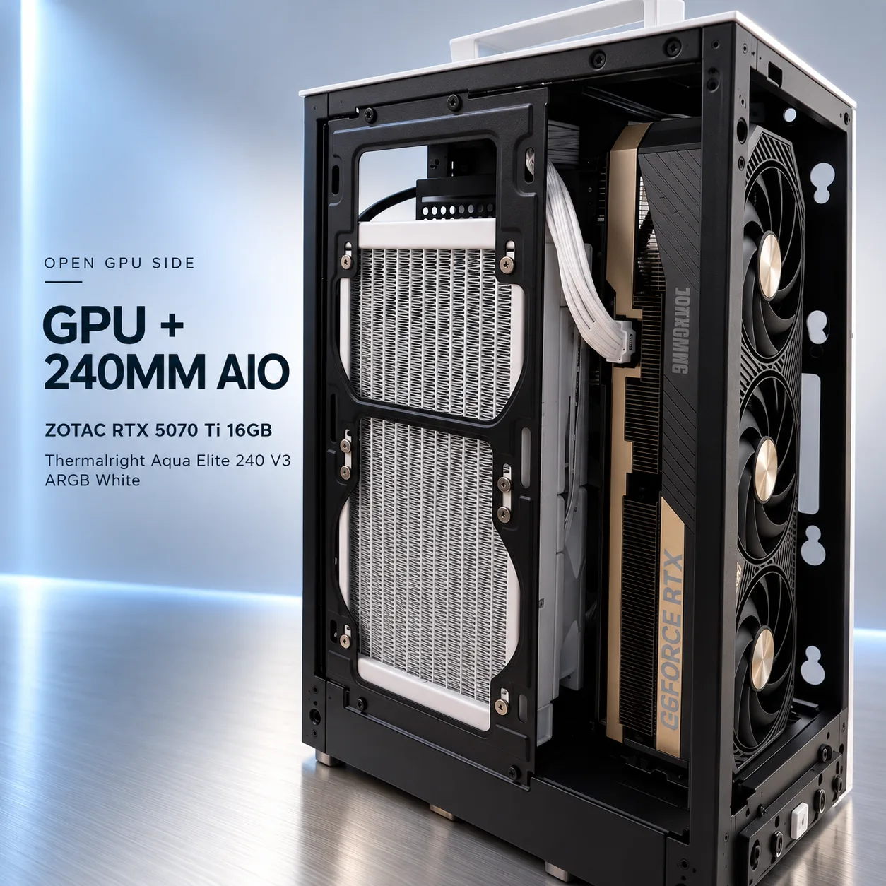 9800X3D RTX 5070 Ti SFF Build, photo 3