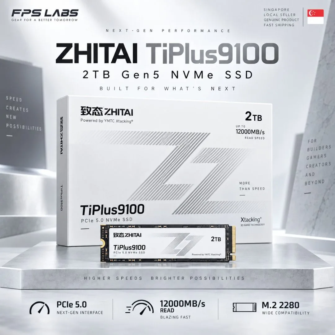 ZHITAI TiPlus9100 2TB Gen5 NVMe SSD, photo 2