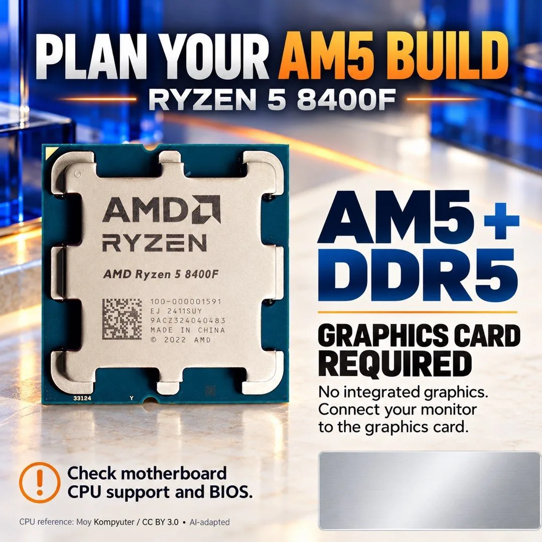AMD Ryzen 5 8400F, photo 3