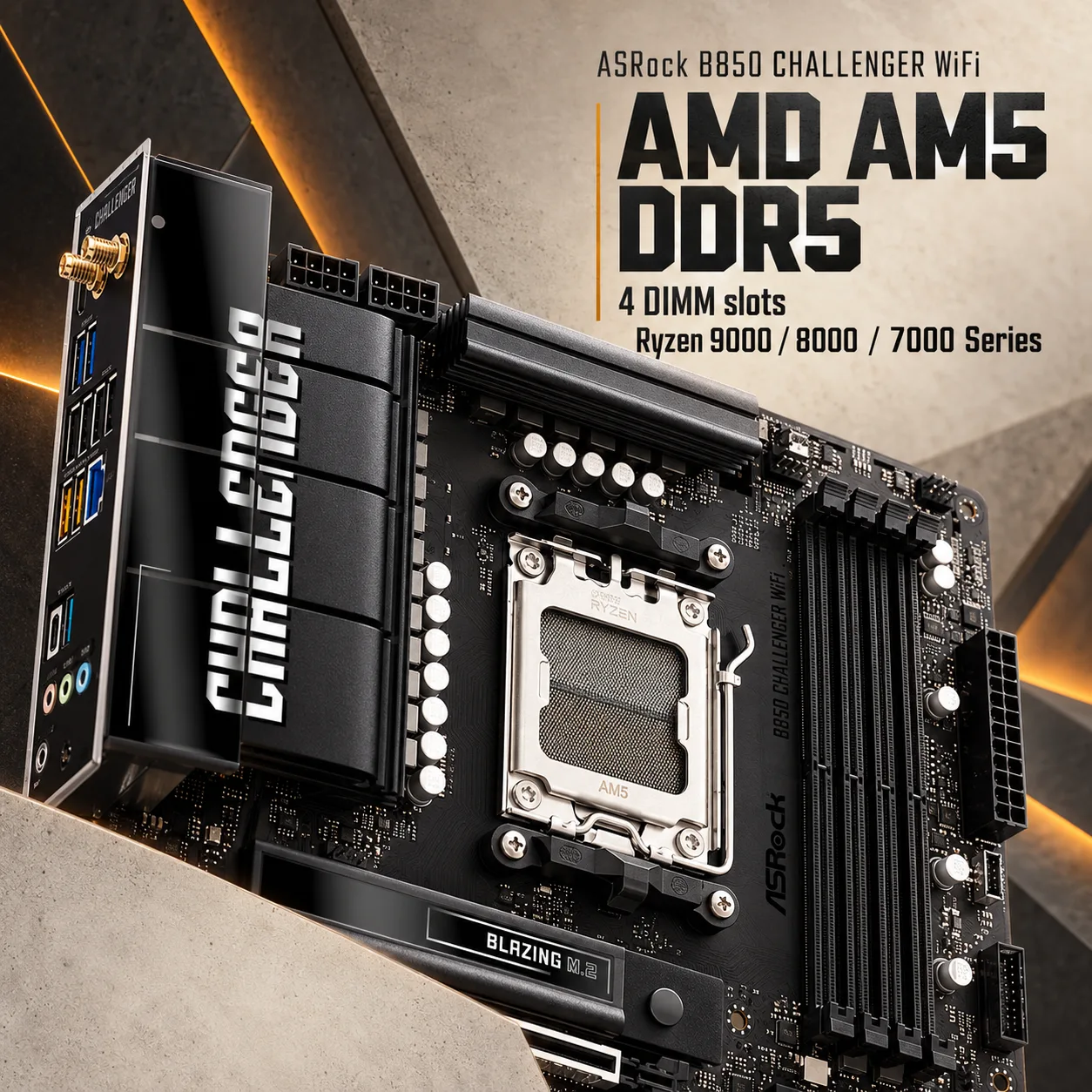 ASRock B850 Challenger WiFi (Black), photo 2