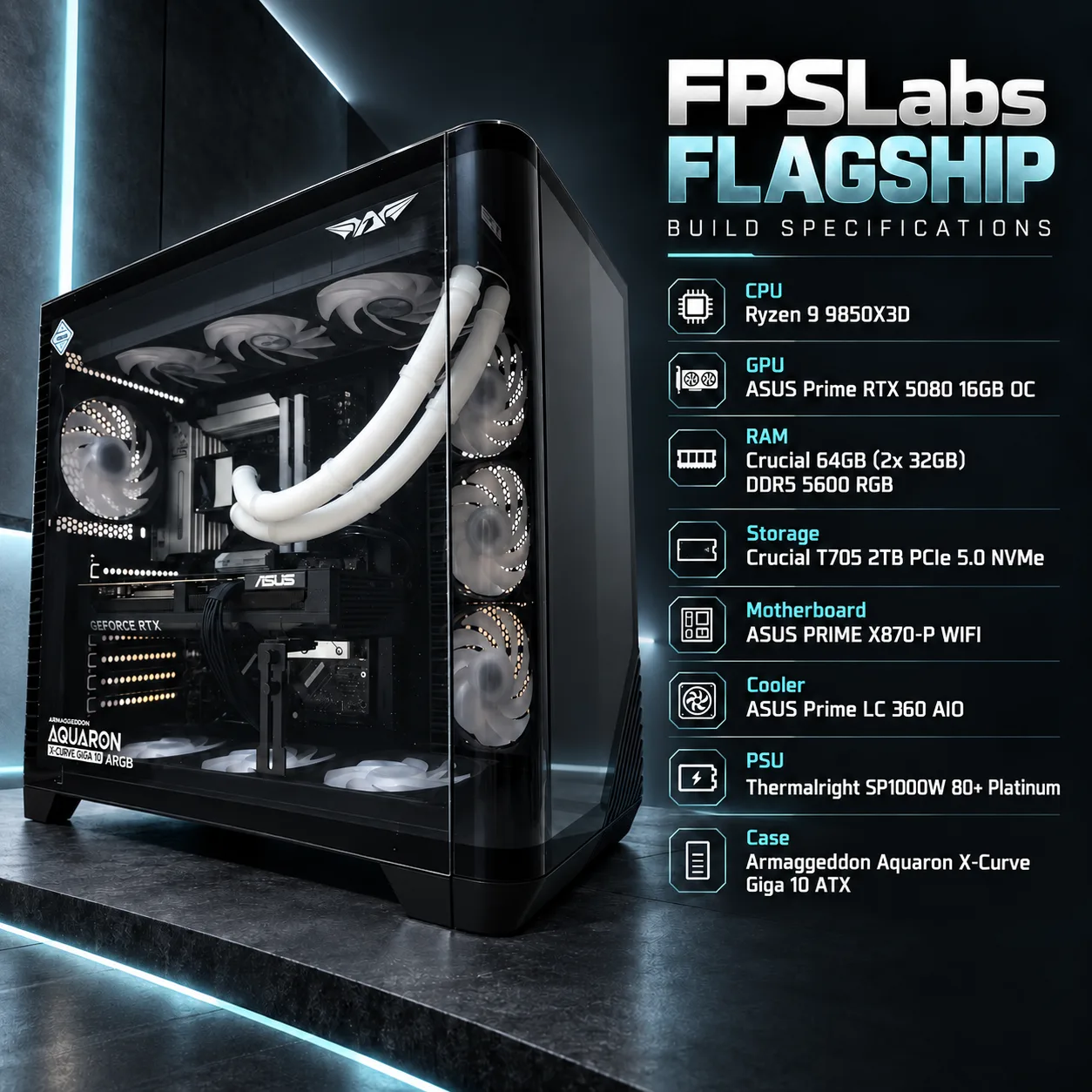 FLAGSHIP 9850X3D 5080, photo 2