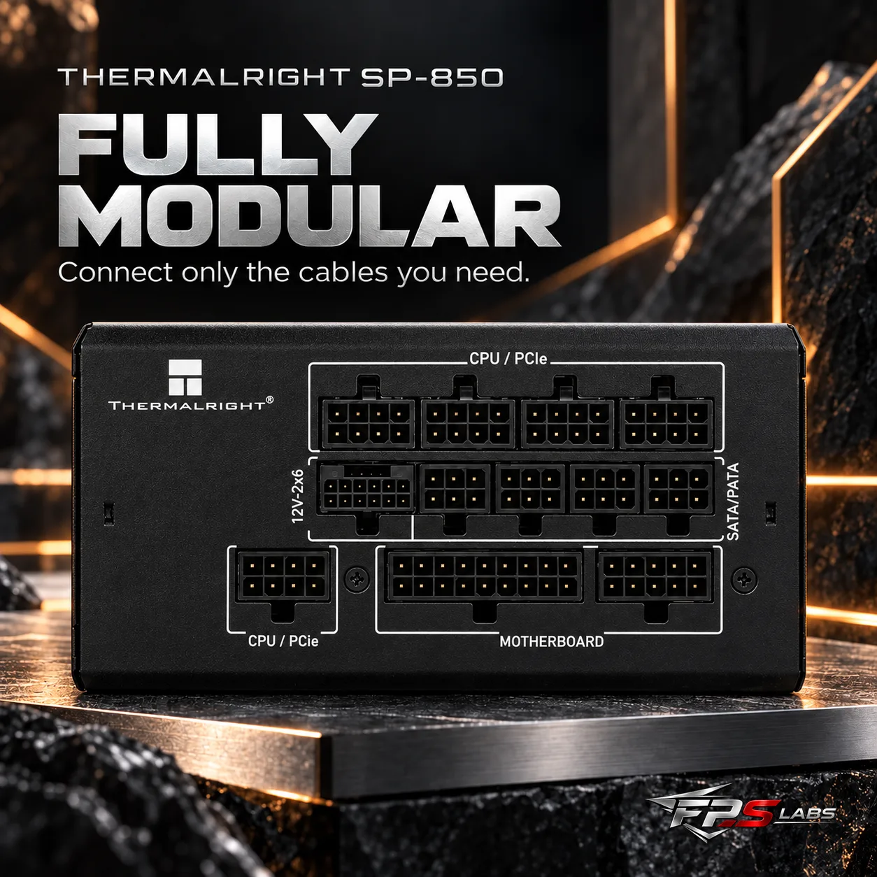 Thermalright SP 850W 80+ Platinum (Black), photo 2